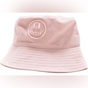 drew house corduroy bucket hat Mauve OS